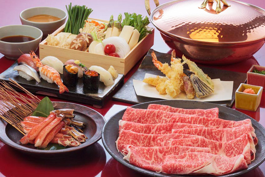 【GW限定】ずわい蟹＆黒毛和牛しゃぶしゃぶ食べ放題プランのご案内